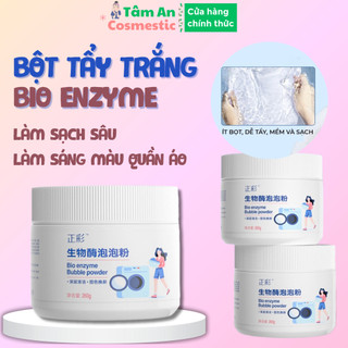 Bột tẩy trắng tẩy mốc quần áo, đánh bay vết bẩn, khử vết ố vàng trên quần áo, tẩy trắng quần áo, thuốc tẩy trắng quần áo