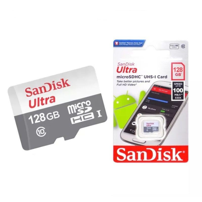 Thẻ Nhớ Sandisk Ultra MicroSDXC 120MB/s Tốc Độ Cao chuyên dùng cho camera, điện thoại, flycam,...