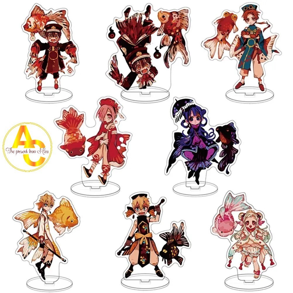 Mô hình Standee Jibaku Shounen Hanako Kun "Cậu" ma nhà xí Hanako Ạnime Phụ kiện trang trí để bàn góc