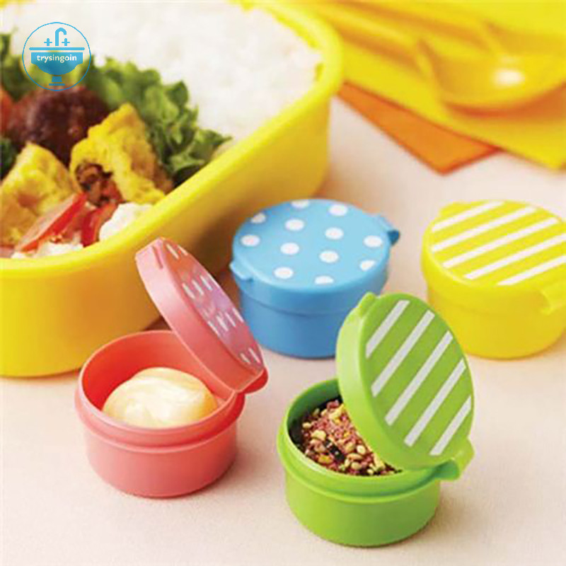 [Trysingoin] 1 / 3 / 4 Chai Gia Vị Mini Sốt Cà Chua Salad Hộp Đựng Nước Sốt VN