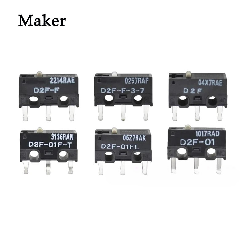 Chuột Chính Hãng Chính Hãng Micro Switch D2F-L L2 L3 01L L-D3 01FL-T D2F-F-3-7 A1