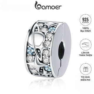 Hạt trang sức bạc S925 BAMOER SCC985 tự làm vòng tay