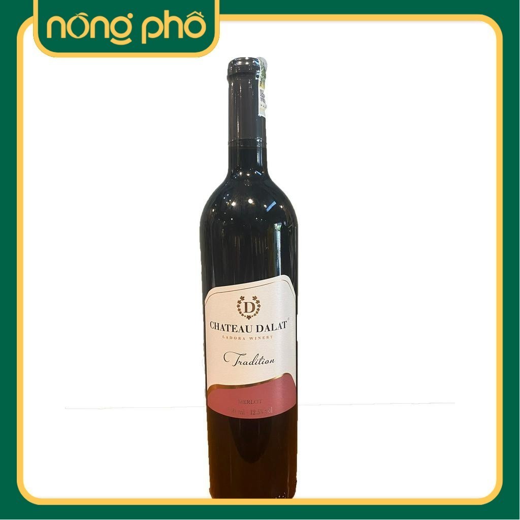 Vang Đà Lạt Chateau Dalat Tradition Merlot - Ladofoods