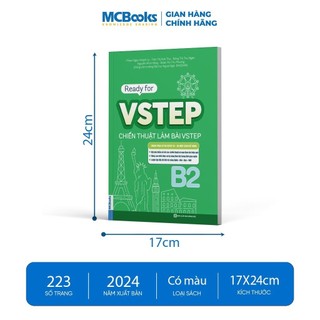 Sách - Ready for VSTEP Chiến thuật làm bài VSTEP B2 [bookhouse-405]