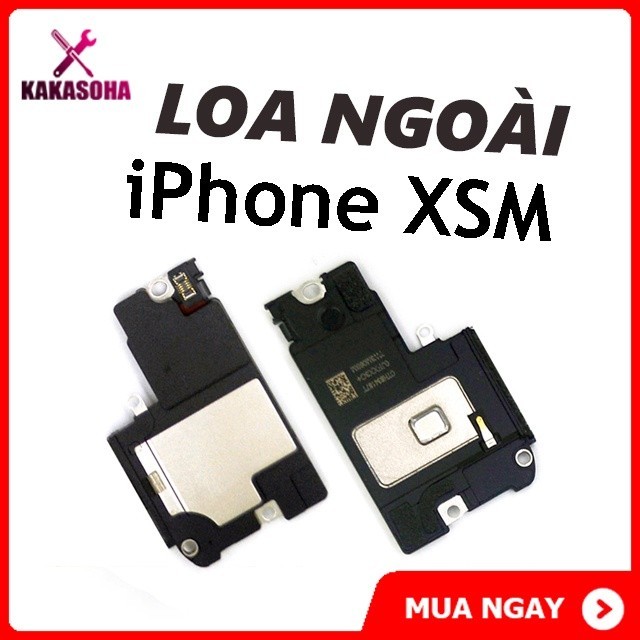 Loa ngoài iP XS max, loa chuông iP XS max