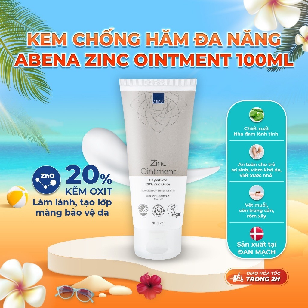 Kem đa năng Abena Zinc Ointment - Nhập Khẩu Đan Mạch