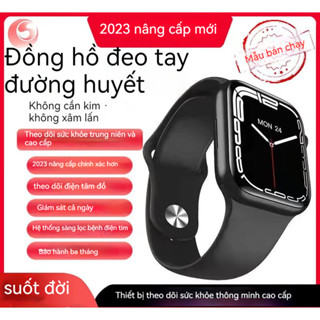  Đồng hồ thông minh đồng hồ đo đường huyết điện tâm đồ huyết áp oxy máu nhịp tim theo dõi sức khỏe 