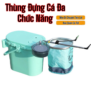  Thùng Câu Cá Đa Chức Năng Thể Tích  20L Siêu Bền PK40 