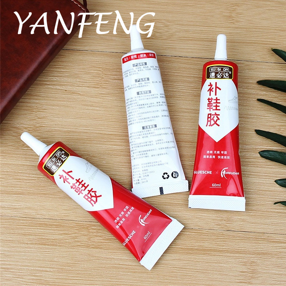 ⚡Vận Chuyển Nhanh⚡⚡60ml Siêu Mạnh Giày Sửa Chữa Keo Không Thấm Nước Nhanh Chóng Khô Giày Sửa Chữa Keo Phổ Quát Mạnh Mẽ đặc Biệt Giày Vải/Da Giày Sửa Chữa Keo