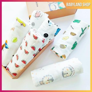 Khăn tắm cho bé vải xô 2 lớp xuất Nhật - khăn xô tắm cho trẻ sơ sinh