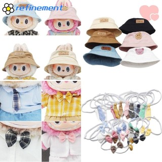 Mũ búp bê cải tiến, Mũ Labubububububudu Handmade 17CM, Thay thế đa năng DIY 10CM Búp bê búp bê bông Quần áo búp bê chung búp bê