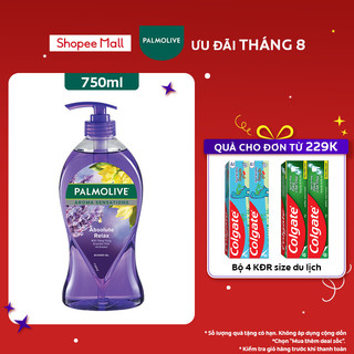 Sữa tắm Palmolive liệu pháp thư giãn toàn thân 750ml - Chiết xuất Ngọc lan Tây & Hoa Diên Vĩ