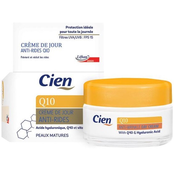 Kem dưỡng ngày Cien Q10 SPF15 chống lão hóa, dưỡng ẩm, tái tạo da 50ml