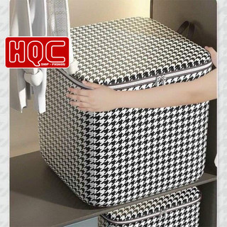 Túi đựng quần áo bằng vải 100L,túi đựng chăn màn đa năng,có thể gấp gọn decor HQC-046