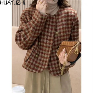 HUAYUZHI blazer áo nữ blazer áo vest nữ   cozy New Style Thông thường comfortable WXW24709DS 34Z240822