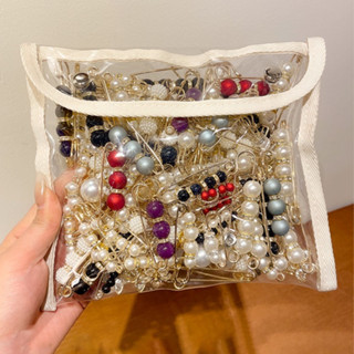 ghim cài quần áo gim cài áo nữ ghim ngọc trai Ghim Cài Áo Đính Ngọc Trai Nhân Tạo Thiết Kế Mới Thời Trang Theo Phong Cách Hàn Quốc Cho Nữ trang sức ghim cài quần