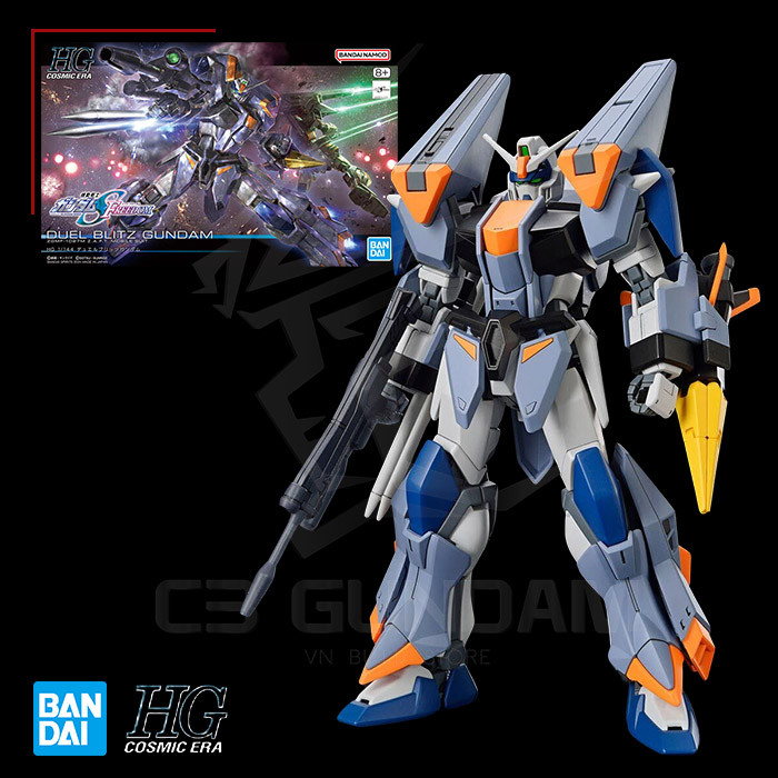 [BANDAI] MÔ HÌNH HG 1/144 ZGMF-1027M Duel Blitz Gundam HGCE 252