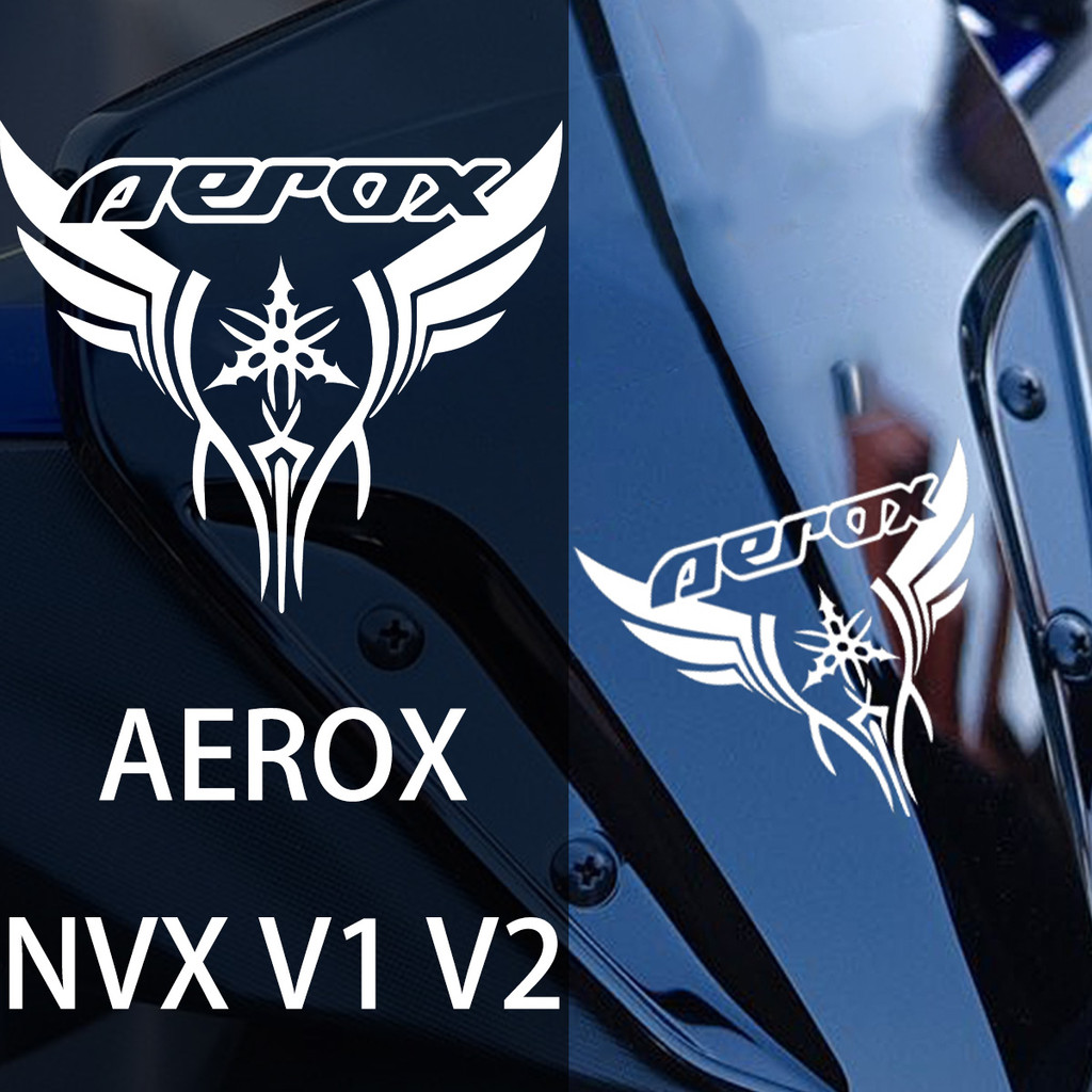 1PC / 2PC Phản Quang Xe Máy Accessorie Vinyl Miếng Dán Cho YAMAHA nvx aerox155 Aerox 155 NVX V1 V2 Đ
