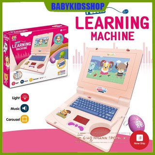 [HÀNG LOẠI 1] Laptop đồ chơi cho bé có nhạc chạy film sẵn cho bé ham học hỏi, máy tính xách tay cho bé