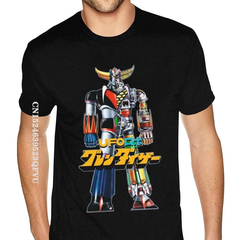 Mazinger Z UFO Robot Grendizer Cotton Art T-shirt Cho Bé Trai - Thiết Kế Retro