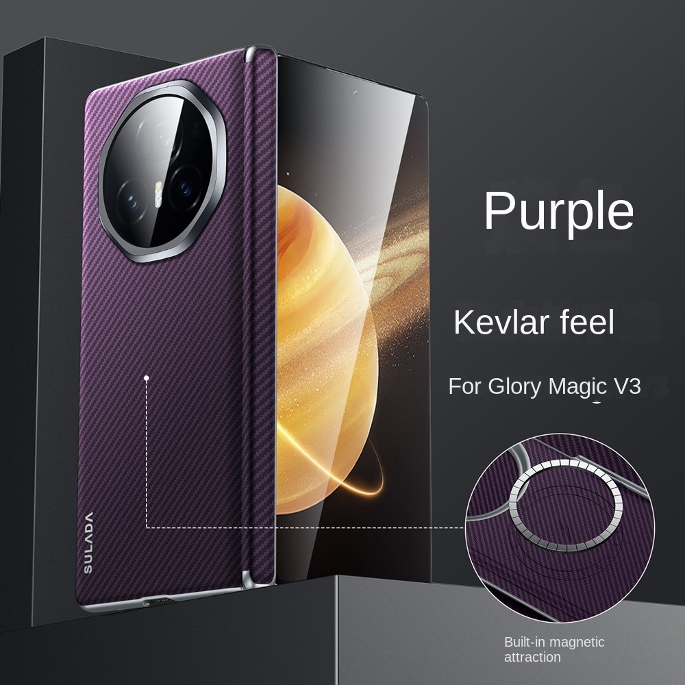 (Ốp lưng) Vỏ thiết kế thời trang từ tính chống bụi Magic V3 Classic cho Ốp điện thoại mặt sau Honor 