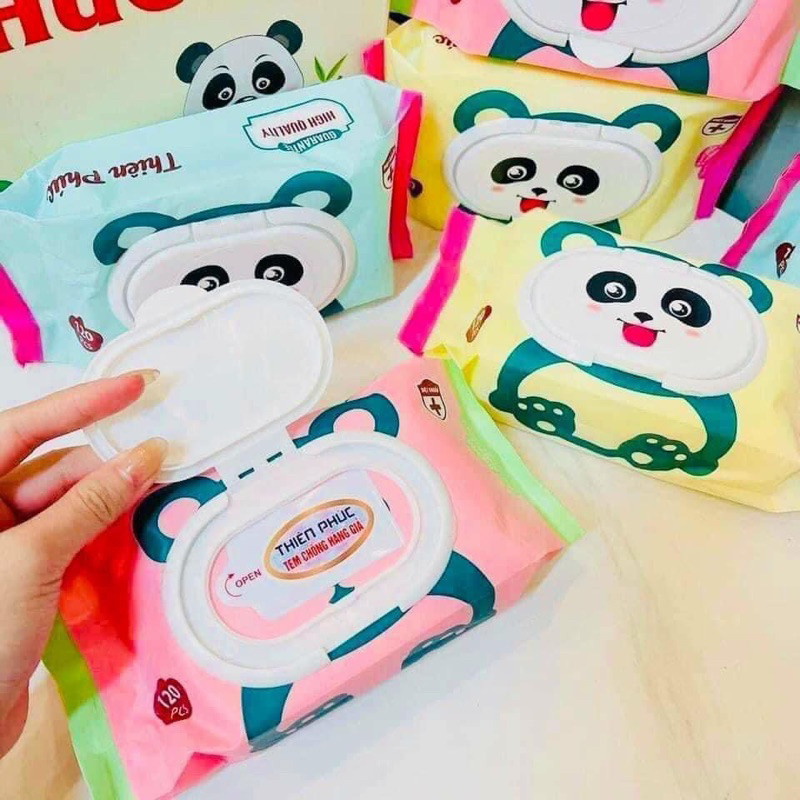 Khăn ướt gấu chính hãng thiên phúc chính hãng
