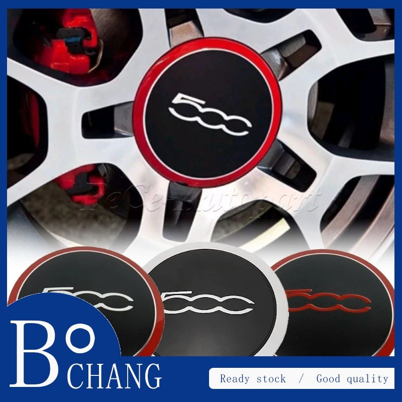 Dành cho Fiat 500 Mới 133mm Hubcap Wheels Center Hub Caps 68078419Ac / DC 68078421Ac / DC 51884863 V