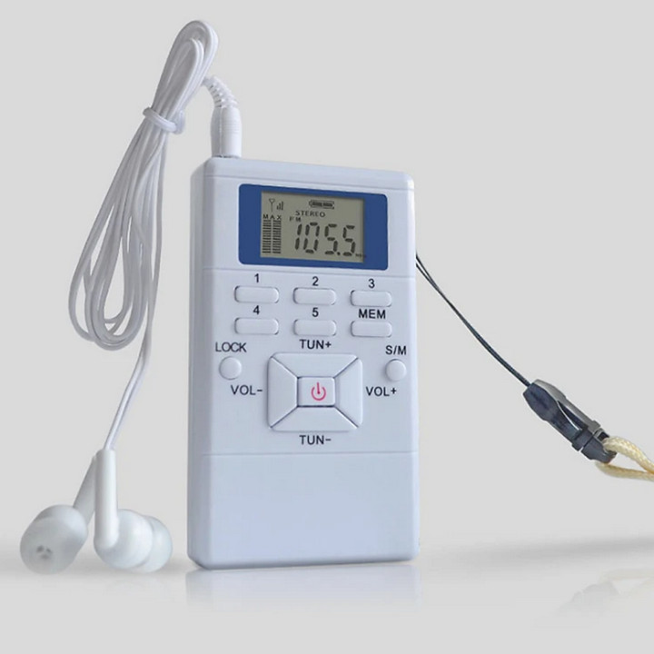 Máy Radio Bỏ Túi Dual Channel Modern Home decor tinh tế World mart