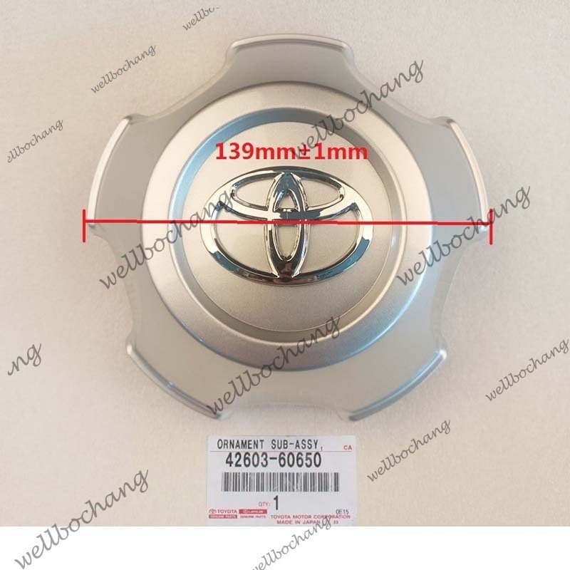 1 / 4 Chiếc Dành Cho Xe Toyota Lexus Hub Nắp R18 42603-60650 LX470 UZJ100 Land Cruiser Cygnus Vx100 