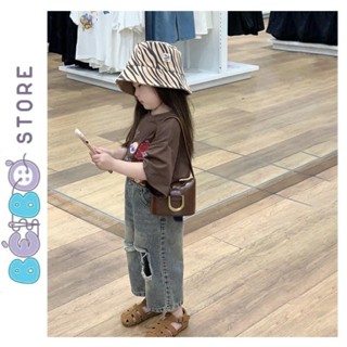 Set quần jean dài bé gái và áo thun cotton họa tiết cho bé gái siêu cá tính , năng động cho bé diện đi học , đi chơi