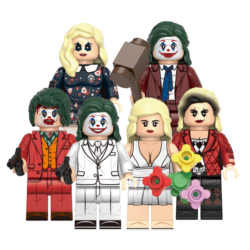 Hàng Mới Về Bộ Phim Joker 2 Harley Quinn Khối Xây Dựng Hình Đồ Chơi Cho Trẻ Em Quà Tặng