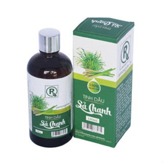  Tinh dầu Sả Chanh Nguyên Chất 100ml Hồng Tâm - Tinh dầu đuổi muỗi  Thơm phòng  Xông phòng 