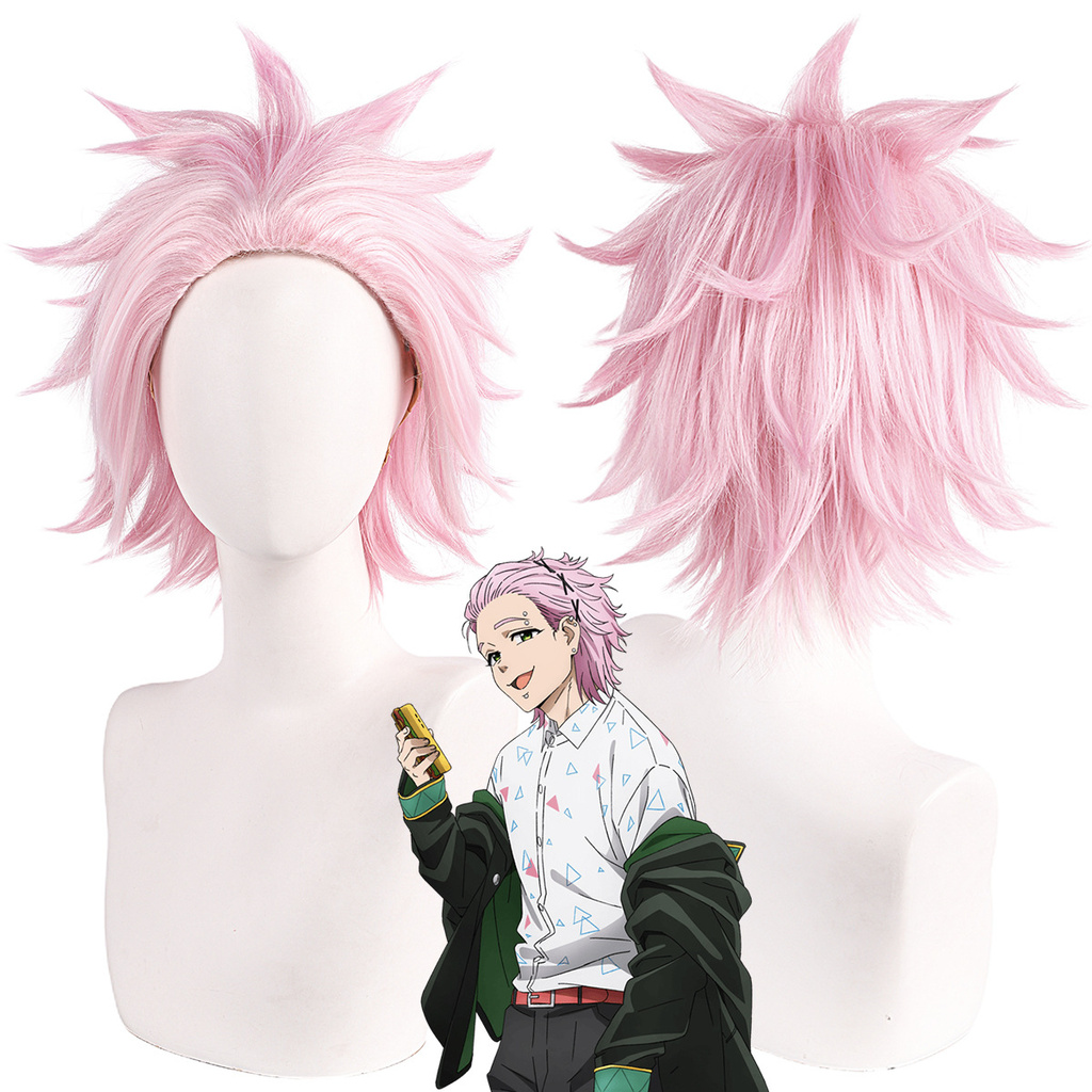 Chúa Sungda gió gió gió gió Kirito Sanhui cosplay Tóc Giả Ngược Tóc Ngắn Giả Tóc Giả
