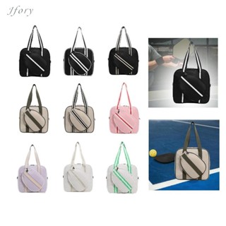 Jfory Pickleball Túi Đeo Vai Pickleball Vợt Túi Bảo Quản Có Dây Kéo Nhẹ Pickleball Túi Xách Pickleball Vợt Carrier