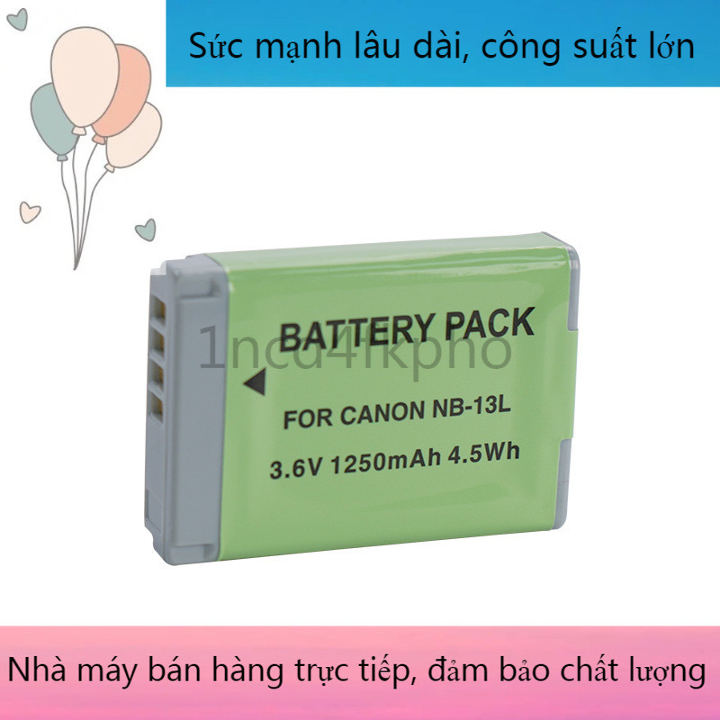Pin NB-13L cho máy ảnh Canon G5 X2 G9X G9X2 SX620 SX720 SX730 SX740