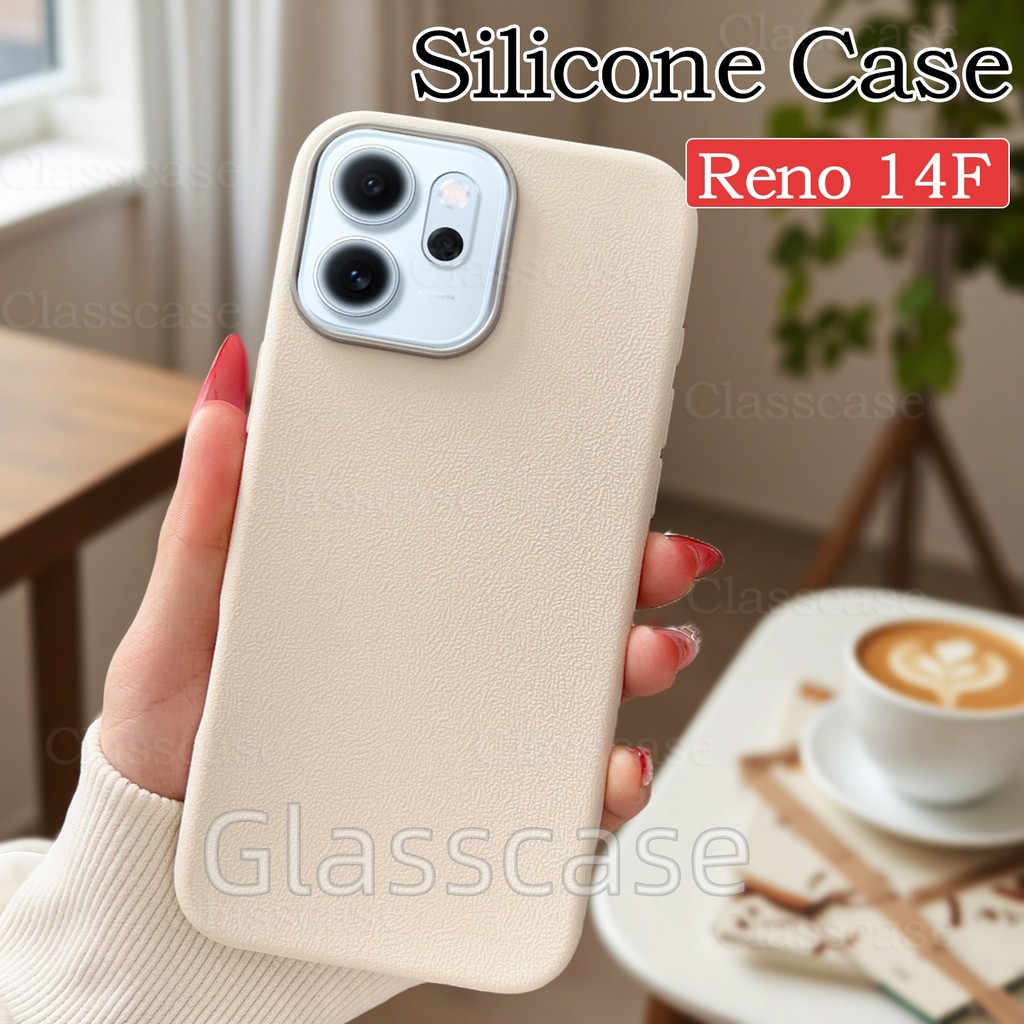 Vỏ Oppo Reno14 F 2025 Cho Oppo Reno 14 1 4 F Pro 14F 14Pro Reno14 Reno14F Reno14Pro Matte Litchi Họa