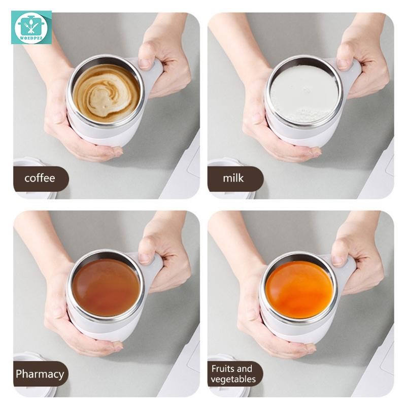 Coffee Mug Automatic Mixing Coffee and Milk Intelligent Stirring Mugs 2 Colors