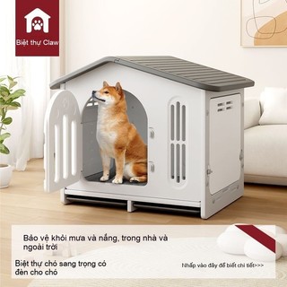 nhà thú cưng đa năng ✓ nhựa cao cấp ✓ dùng được 4 mùa ✓ thiết kế biệt thự