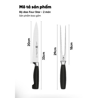Bộ Dao 2 Món Zwilling Four Star