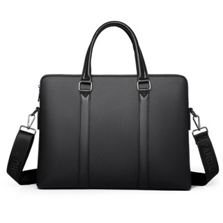 SUNWISH SWS-A27008 14inch Túi xách da thông thường Túi xách nam Túi đeo vai Túi công sở