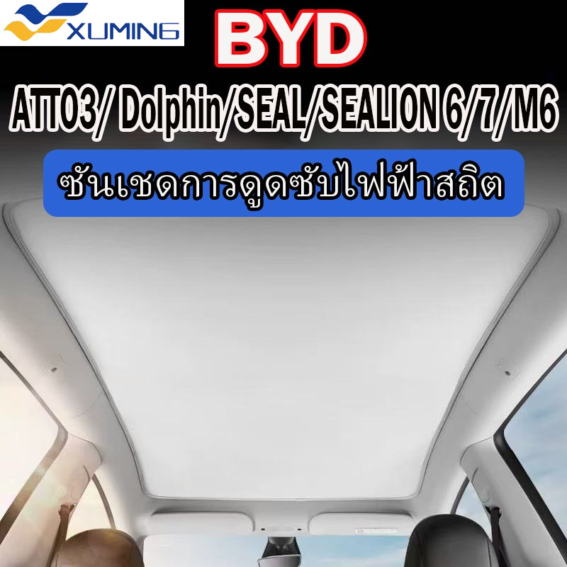 BYD ATTO 3 / Dolphin / Seal / Sealion6 / M6 Tấm che nắng cách nhiệt và chống nắng Dễ dàng lắp đặt Th