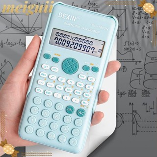 MEIGUII Máy Tính Khoa Học Kỹ Thuật 240 Chức Năng, 2 Dòng 10 Số Đa Chức Năng Cho Học Sinh Và Giáo Viên, Cầm Tay, Tiêu Chuẩn