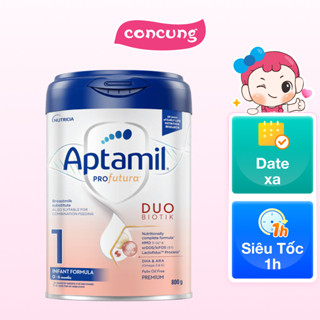 Sản phẩm dinh dưỡng công thức Aptamil Profutura Duobiotik 1 - Dành cho trẻ từ 0-6 tháng tuổi (800G)