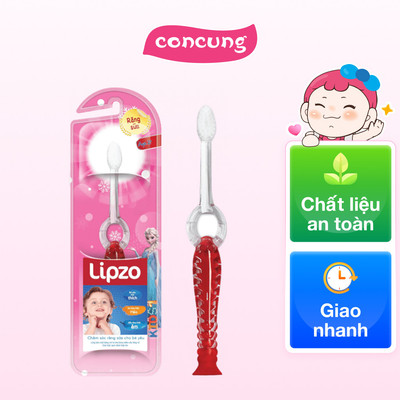 Bàn chải Lipzo Kid S1 cho bé - Đỏ