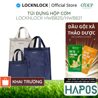  Túi đựng bộ hộp cơm LocknLock Daily Cooler Table Mat HWB820  HWB821 - Hàng chính hãng - HAPOS HOF 