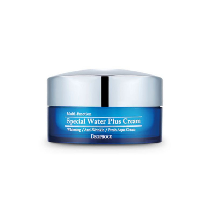 [DEOPROCE☆Korea] Special Water Plus Cream 100g | Deep Hydration & Moisture Lock | Refreshing Daily C