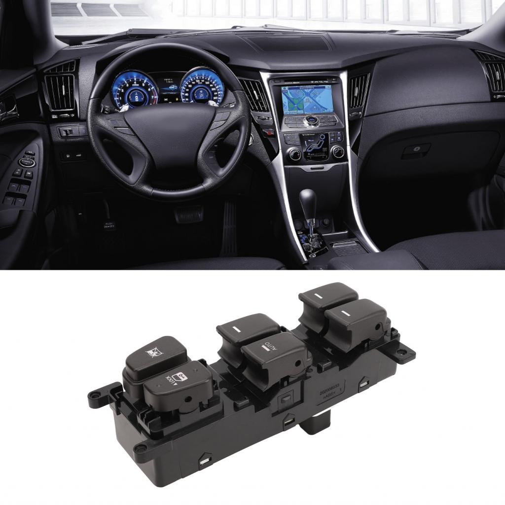 Driver Side Power Master Window Switch Phản hồi nhanh Thẩm mỹ nâng cao 93570 ‐ 3K600 cho Sonata 2.4L