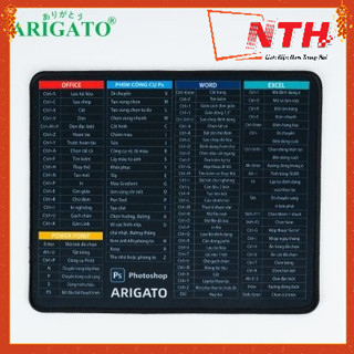  Lót Chuột Phím Tắt Văn Phòng Gaming Miếng Lót Chuột Cỡ Nhỏ 245*320*2MM Bàn Di Chuột Pad Mouse Chống Nước 