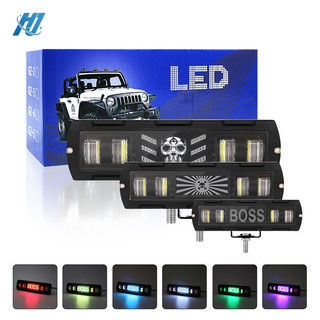 Đèn pha LED phụ trợ xe máy 25W Đèn pha xe địa hình