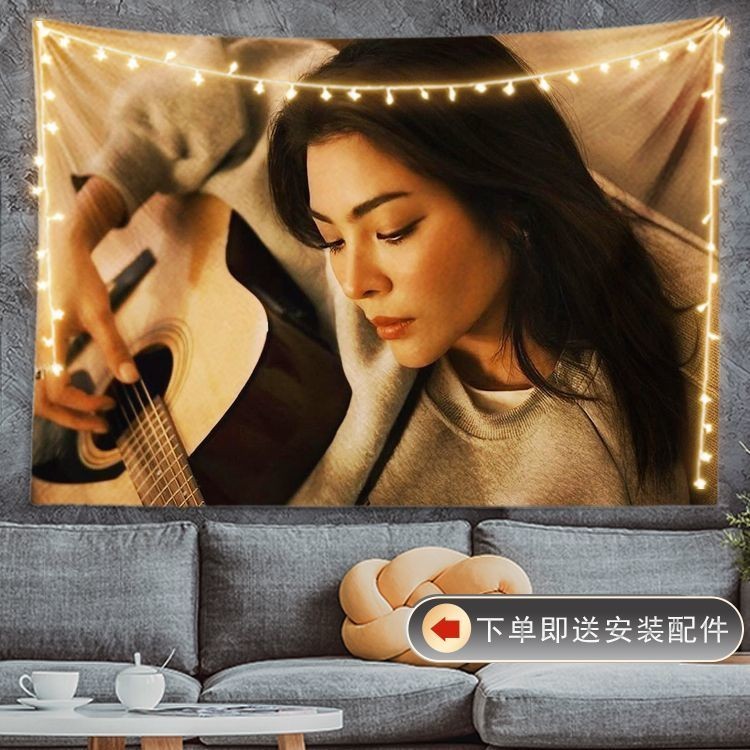 Blank The Series  FayeYoko Ngôi Sao FayeYoko Tấm Thảm Nền Vải Phòng Học Sinh Phòng Ngủ Đầu Giường Vả